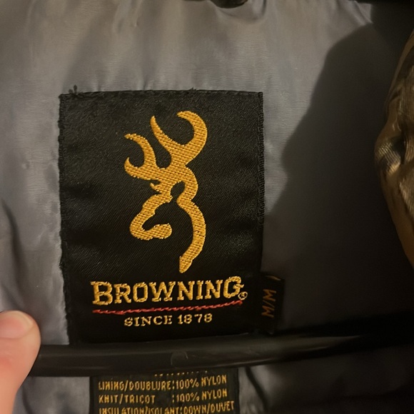 Vintage Mossy Oak Browning down puffer jacket - Picture 2 of 4